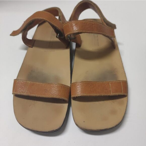 Prada Brown Leather strap  Sandal - Picture 1 of 4
